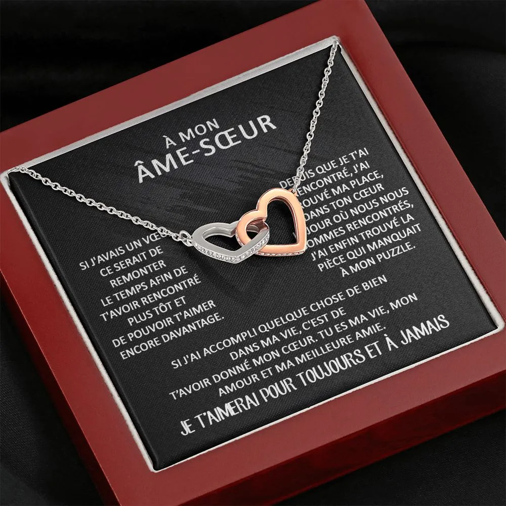 ETERNITY • Collier Déclaration d'amour Double Cœur