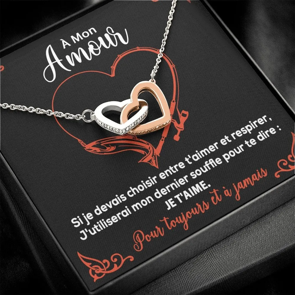 ETERNITY • Collier Déclaration d'amour Double Cœur