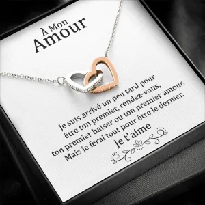 ETERNITY • Collier Déclaration d'amour Double Cœur