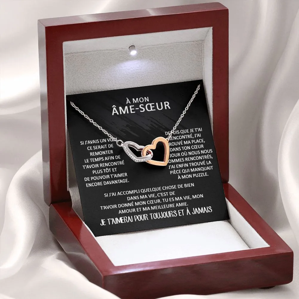 ETERNITY • Collier Déclaration d'amour Double Cœur