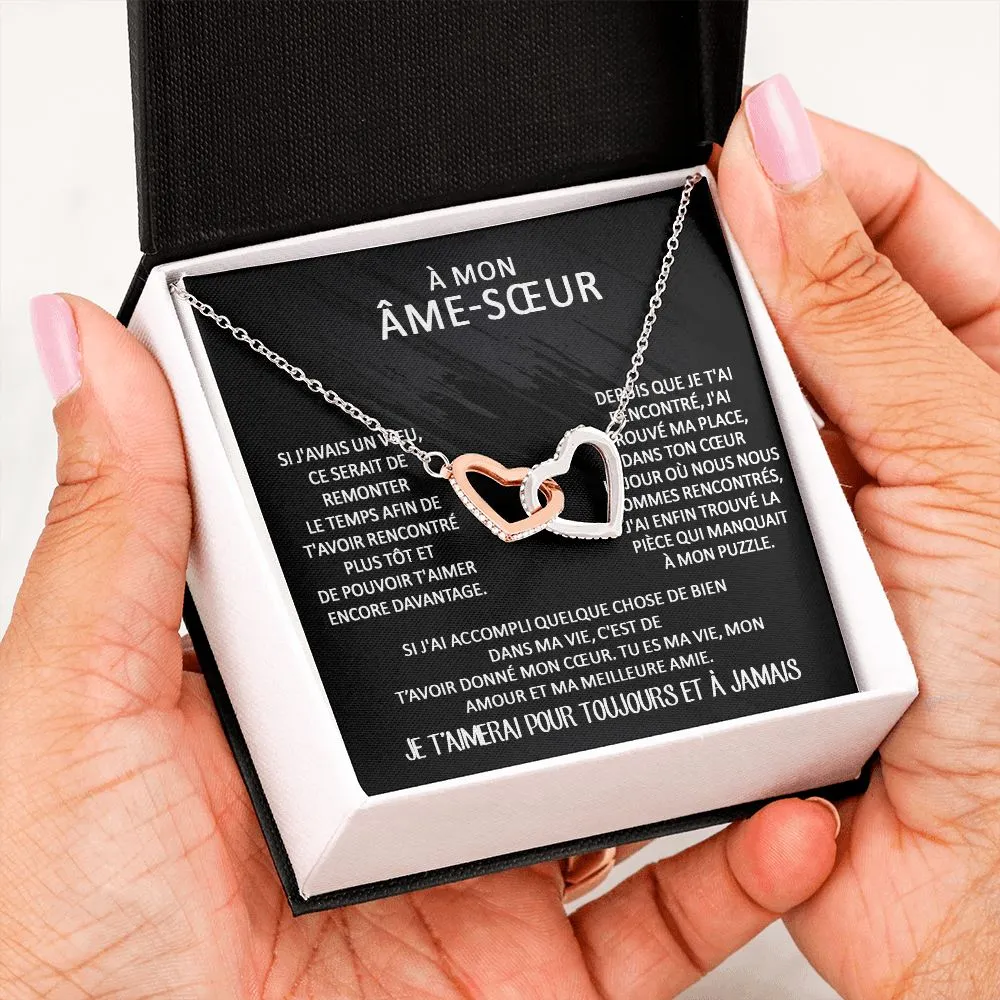 ETERNITY • Collier Déclaration d'amour Double Cœur