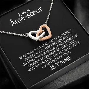 ETERNITY • Collier Déclaration d'amour Double Cœur