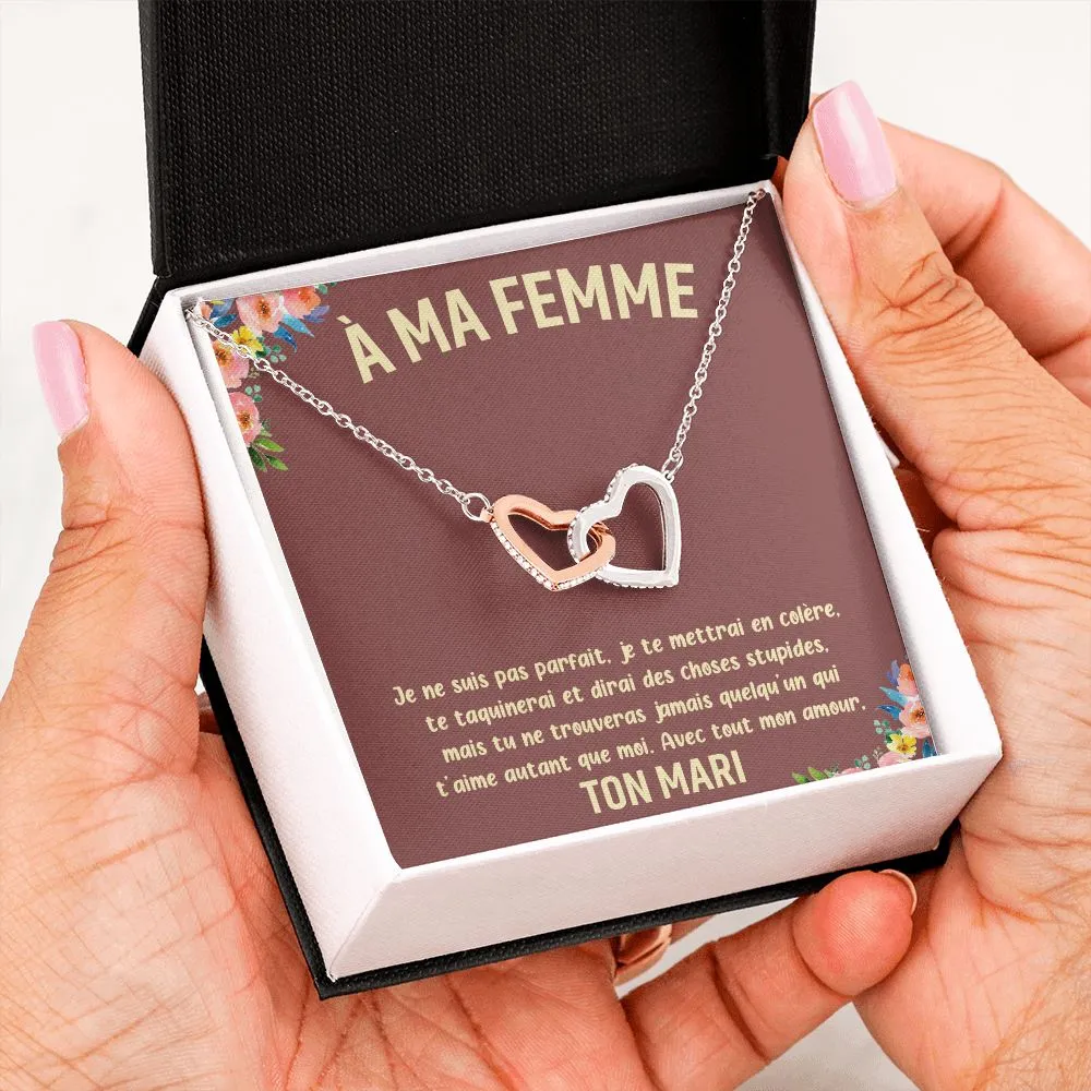 ETERNITY • Collier Déclaration d'amour Double Cœur