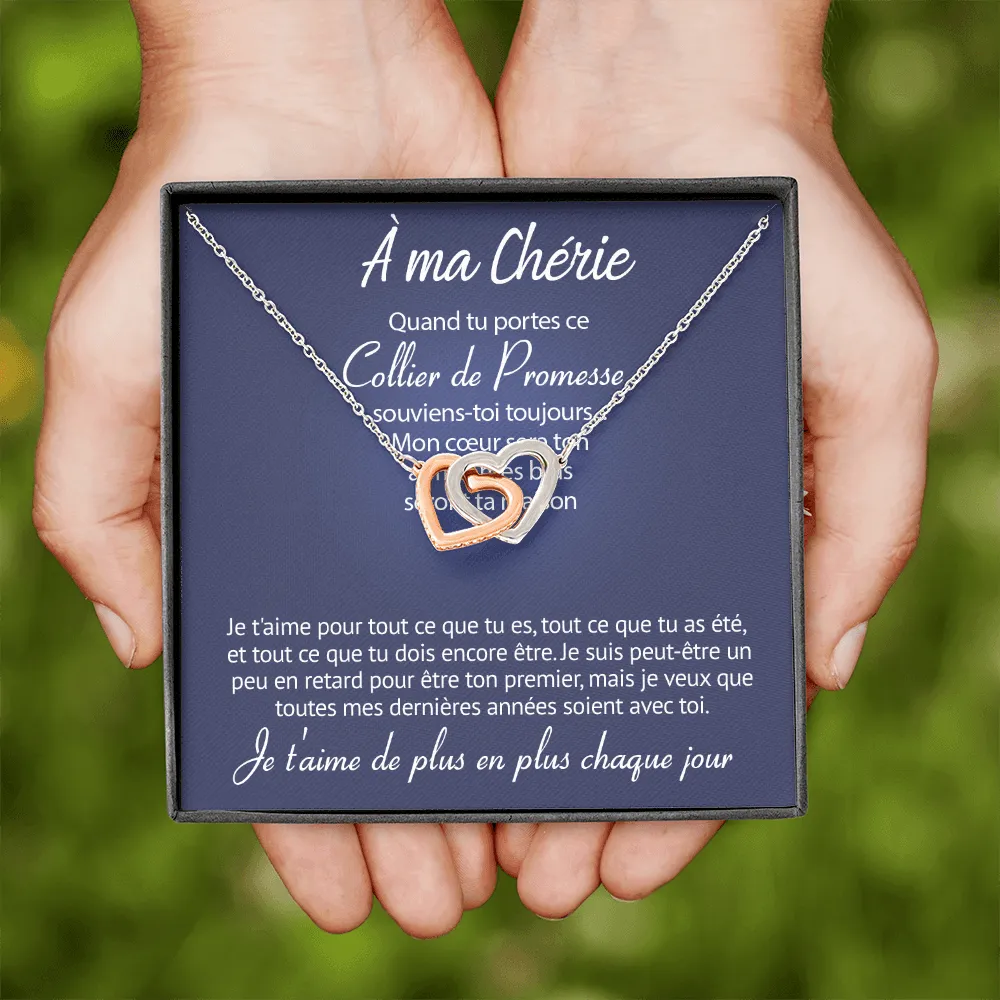 ETERNITY • Collier Déclaration d'amour Double Cœur