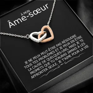 ETERNITY • Collier Déclaration d'amour Double Cœur
