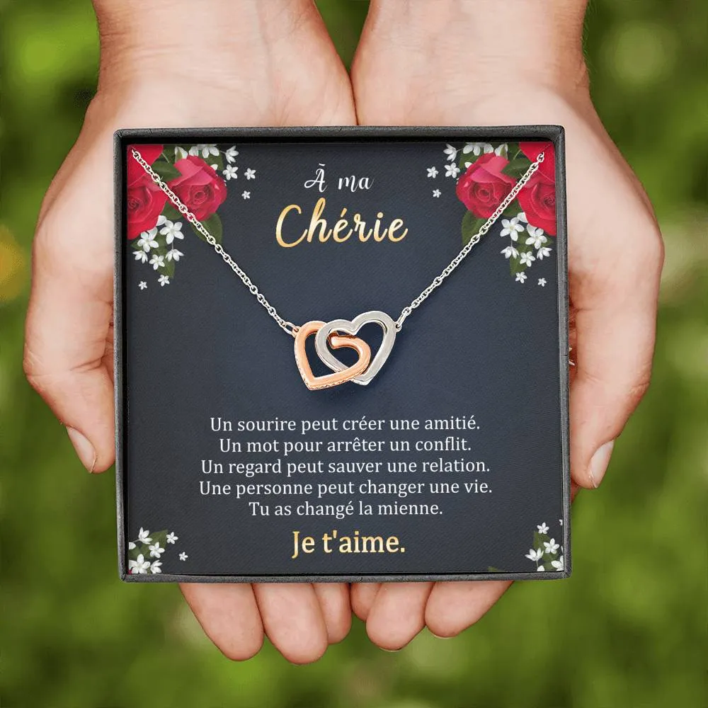 ETERNITY • Collier Déclaration d'amour Double Cœur