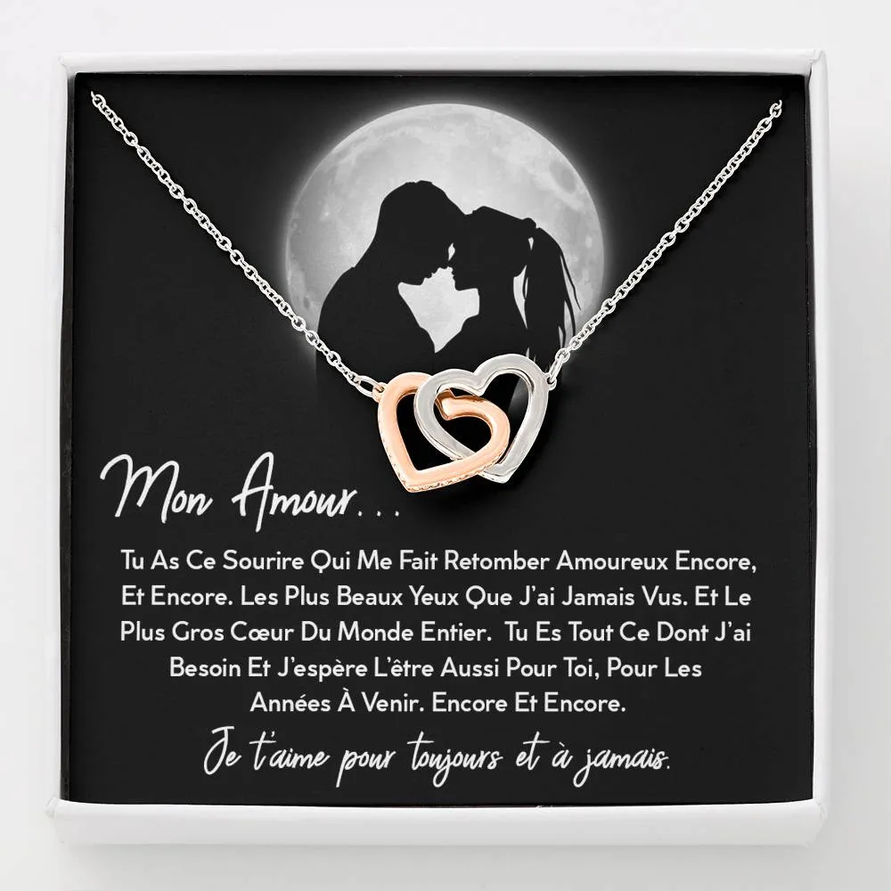 ETERNITY • Collier Déclaration d'amour Double Cœur