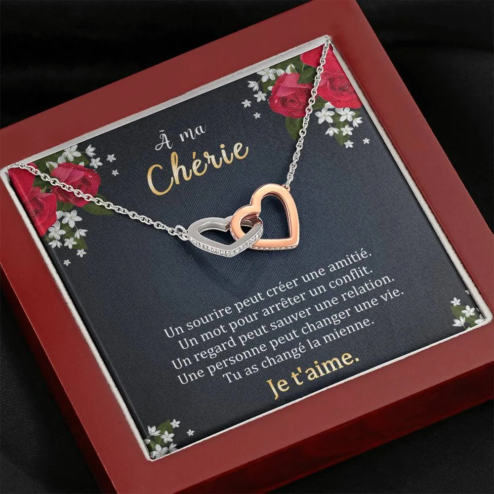 ETERNITY • Collier Déclaration d'amour Double Cœur