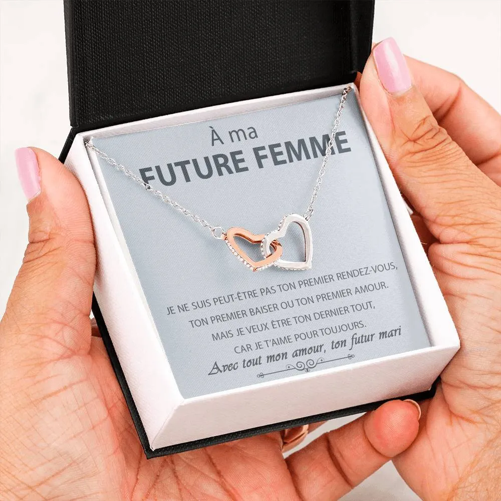ETERNITY • Collier Déclaration d'amour Double Cœur