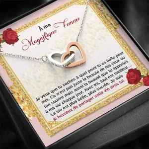 ETERNITY • Collier Déclaration d'amour Double Cœur