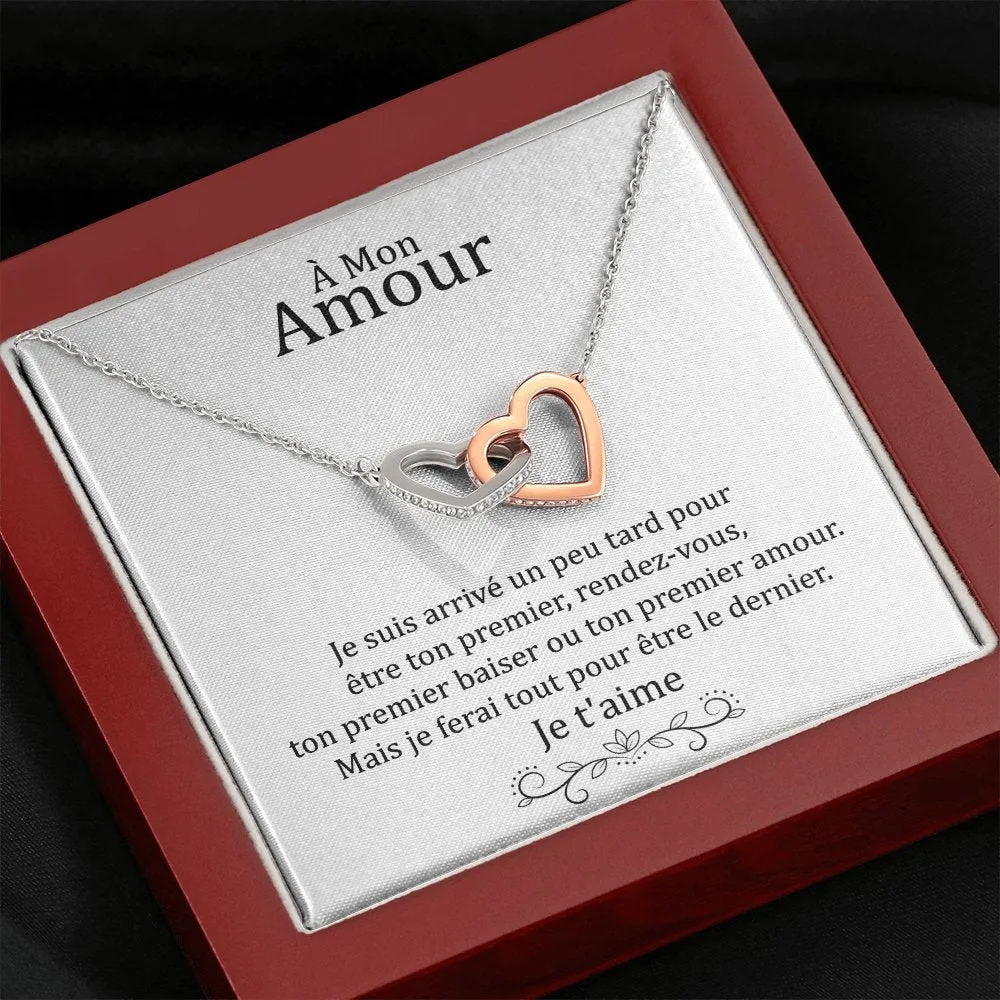 ETERNITY • Collier Déclaration d'amour Double Cœur