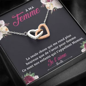 ETERNITY • Collier Déclaration d'amour Double Cœur