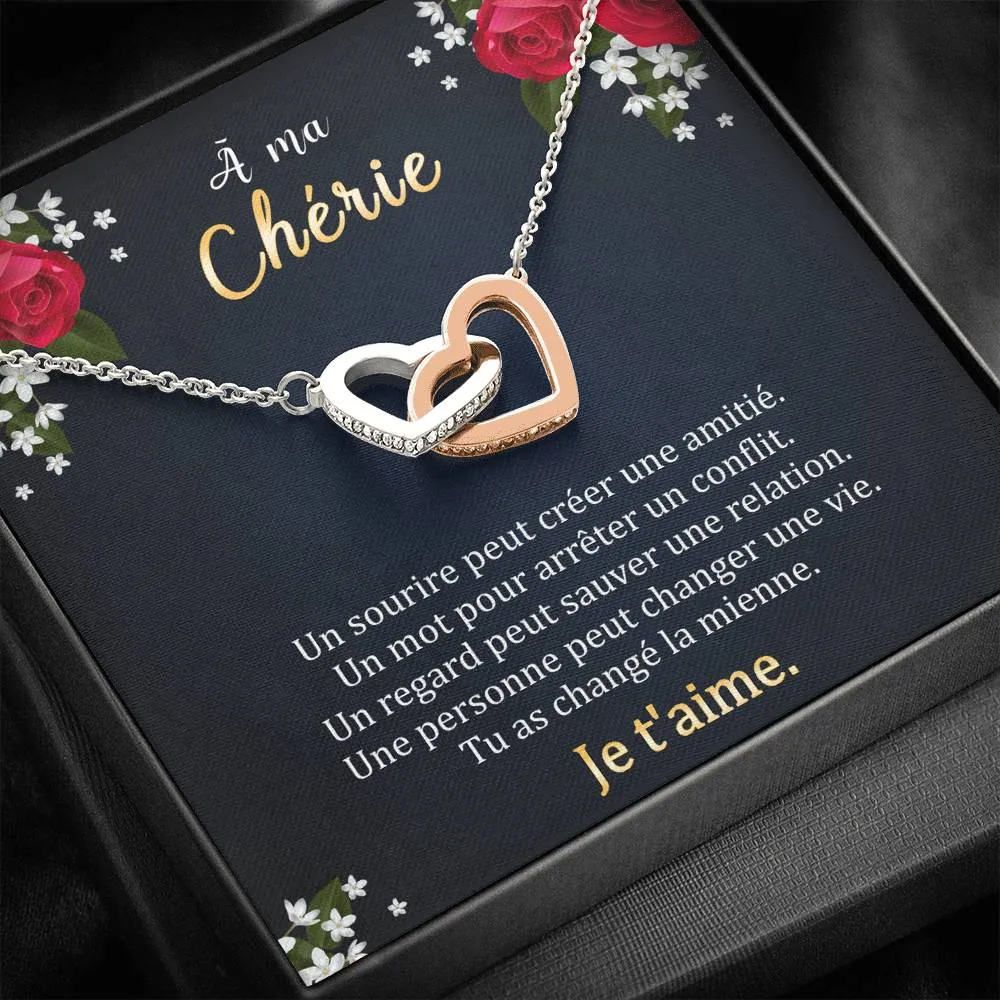 ETERNITY • Collier Déclaration d'amour Double Cœur