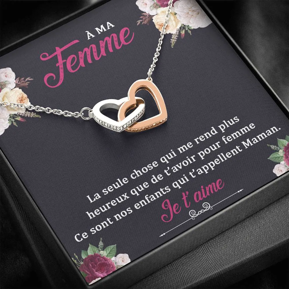 ETERNITY • Collier Déclaration d'amour Double Cœur