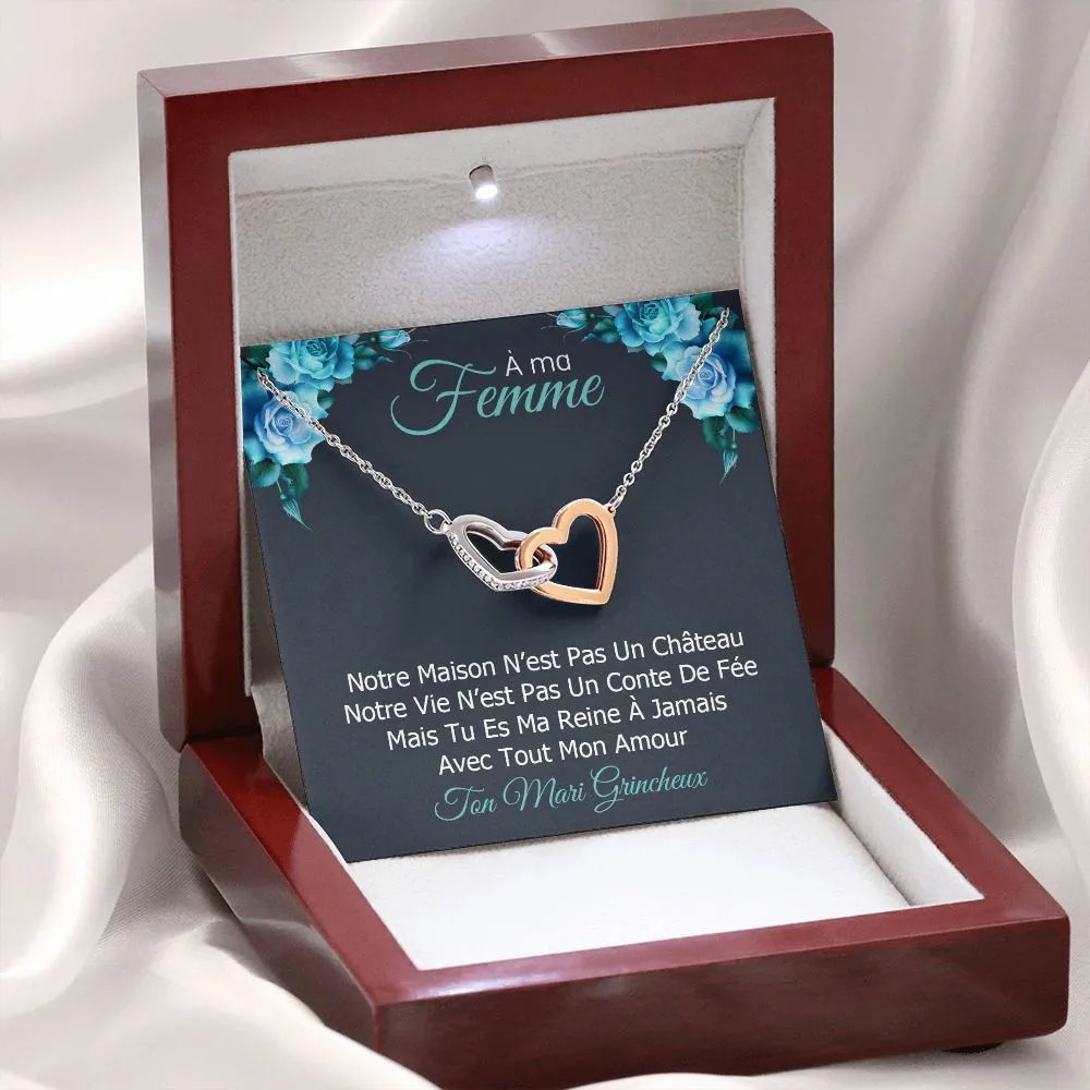 ETERNITY • Collier Déclaration d'amour Double Cœur