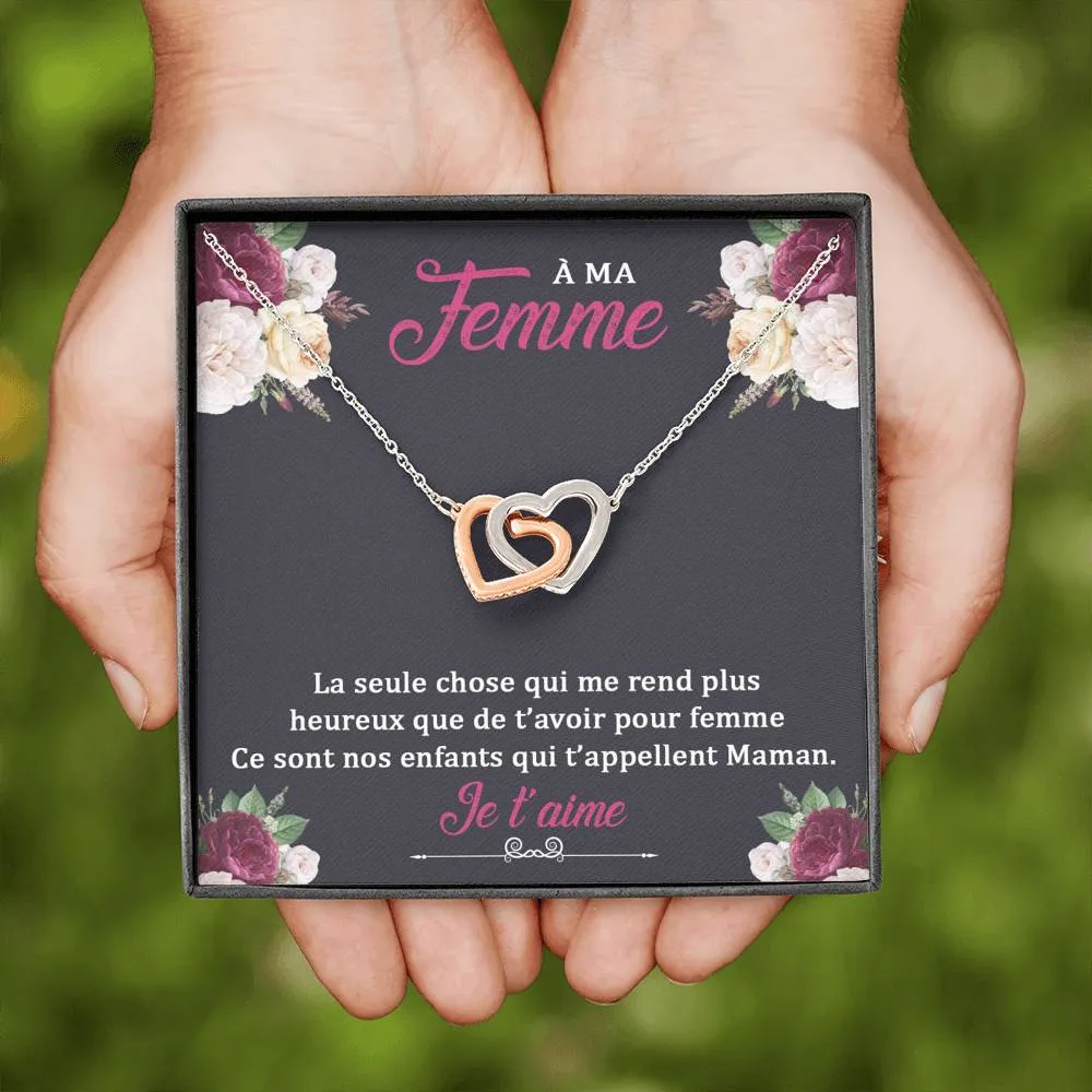 ETERNITY • Collier Déclaration d'amour Double Cœur