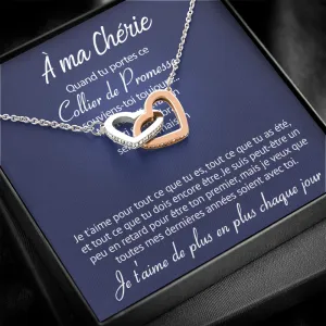 ETERNITY • Collier Déclaration d'amour Double Cœur