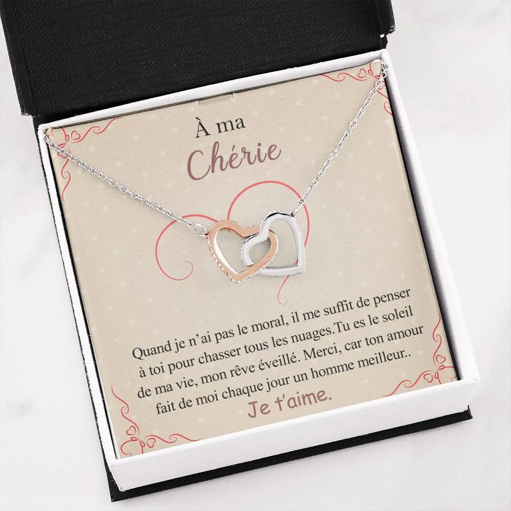 ETERNITY • Collier Déclaration d'amour Double Cœur