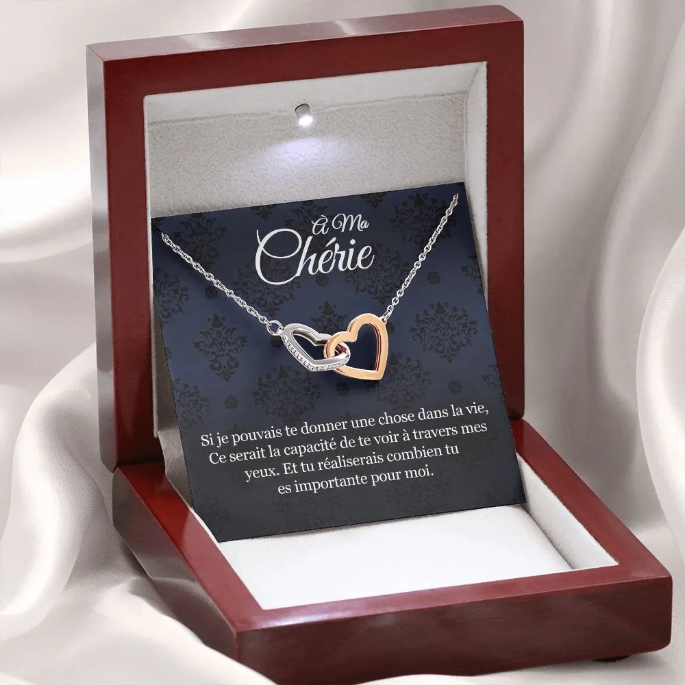 ETERNITY • Collier Déclaration d'amour Double Cœur