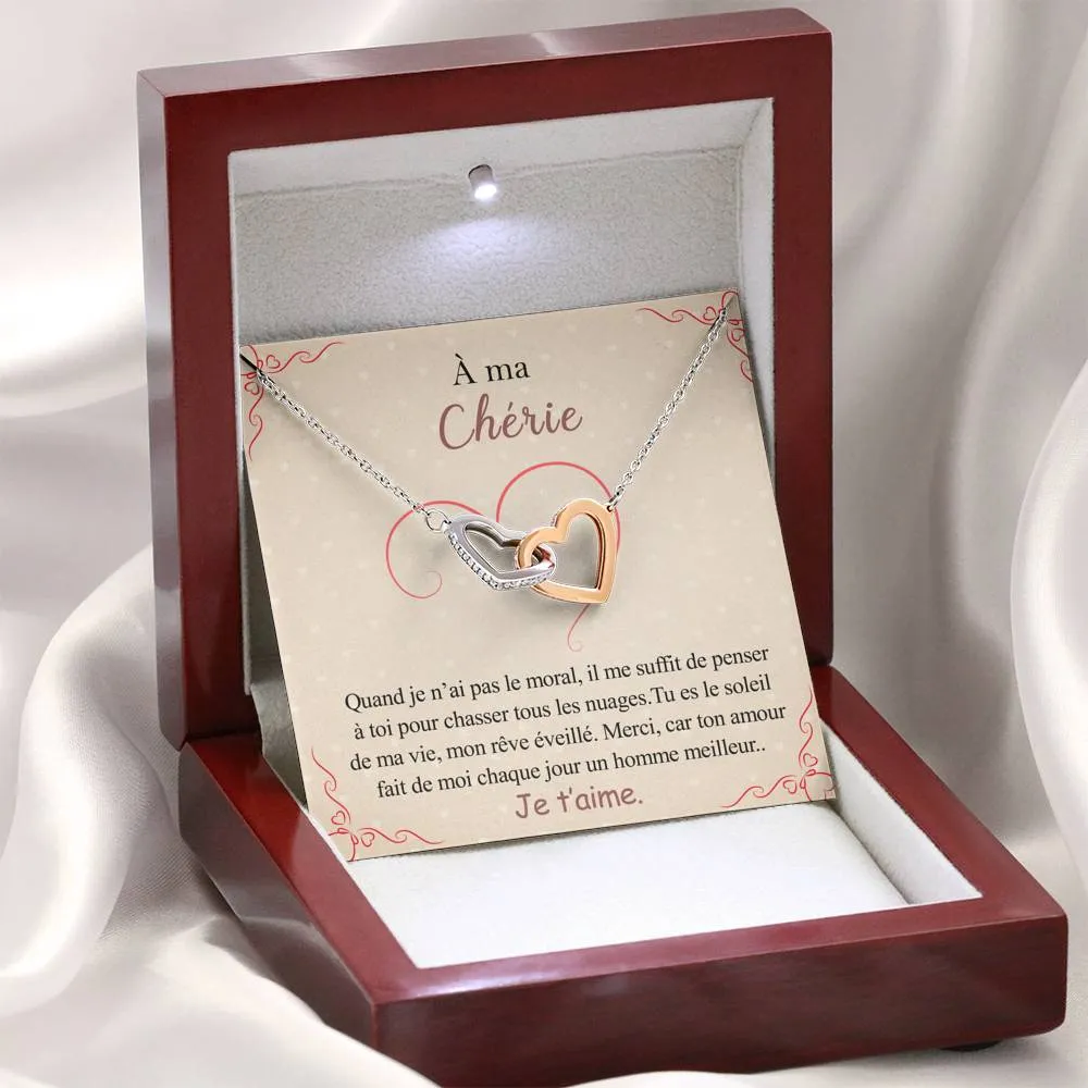 ETERNITY • Collier Déclaration d'amour Double Cœur