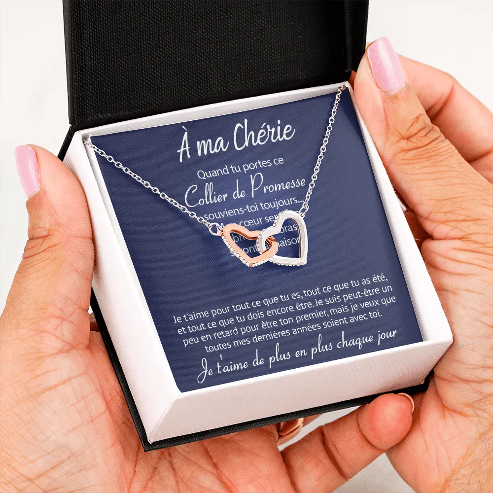 ETERNITY • Collier Déclaration d'amour Double Cœur