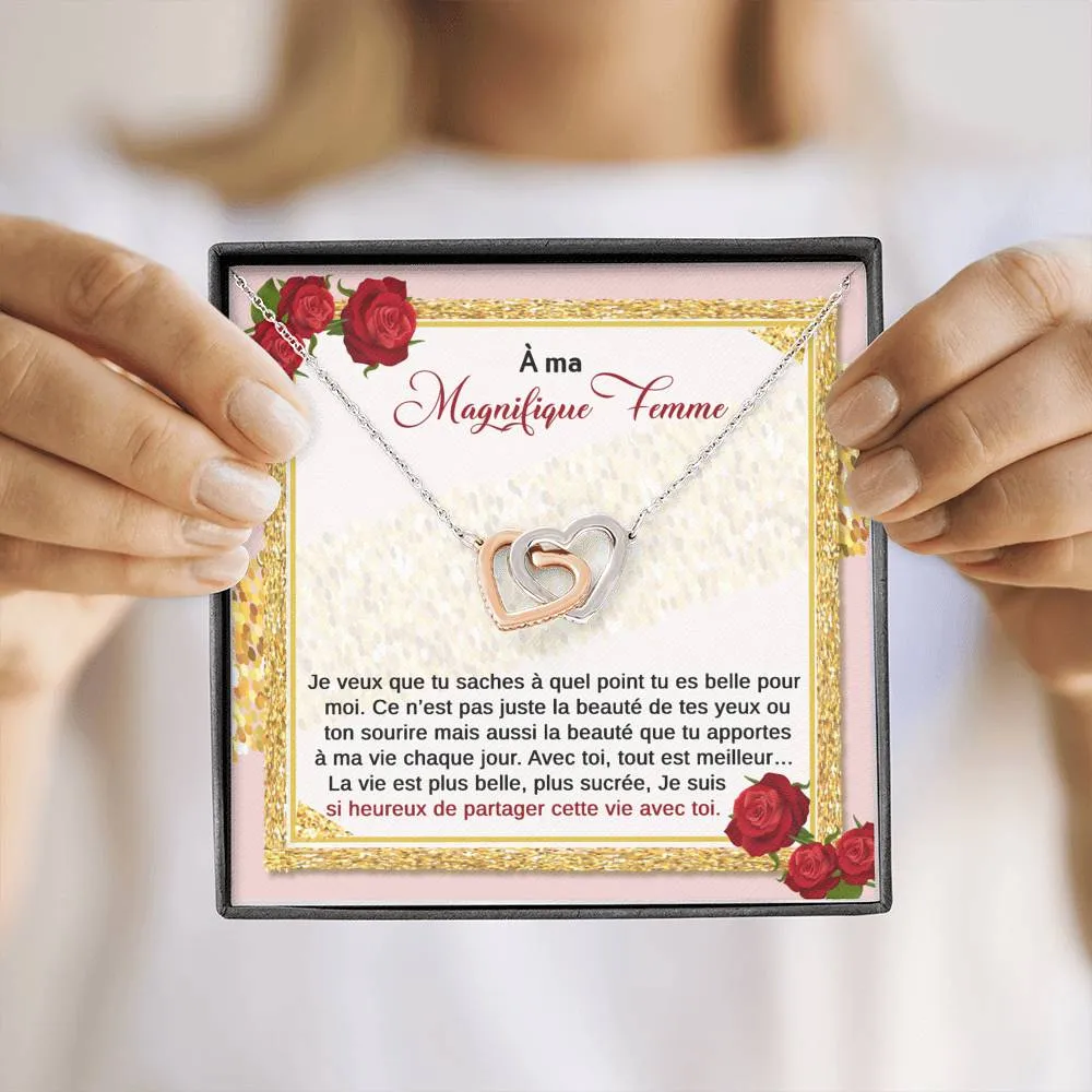 ETERNITY • Collier Déclaration d'amour Double Cœur