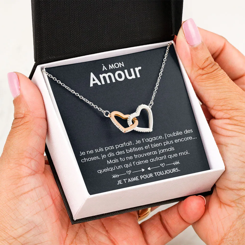 ETERNITY • Collier Déclaration d'amour Double Cœur