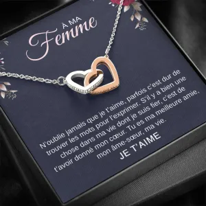 ETERNITY • Collier Déclaration d'amour Double Cœur