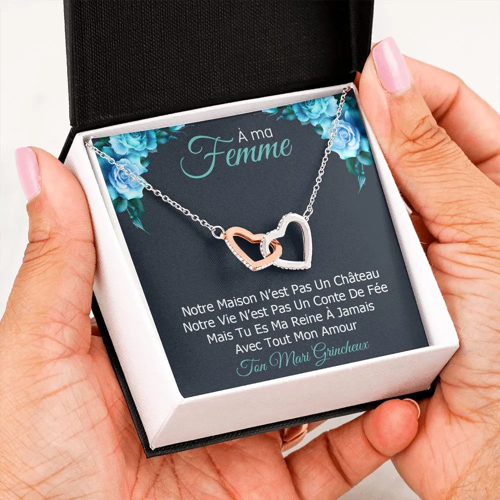 ETERNITY • Collier Déclaration d'amour Double Cœur