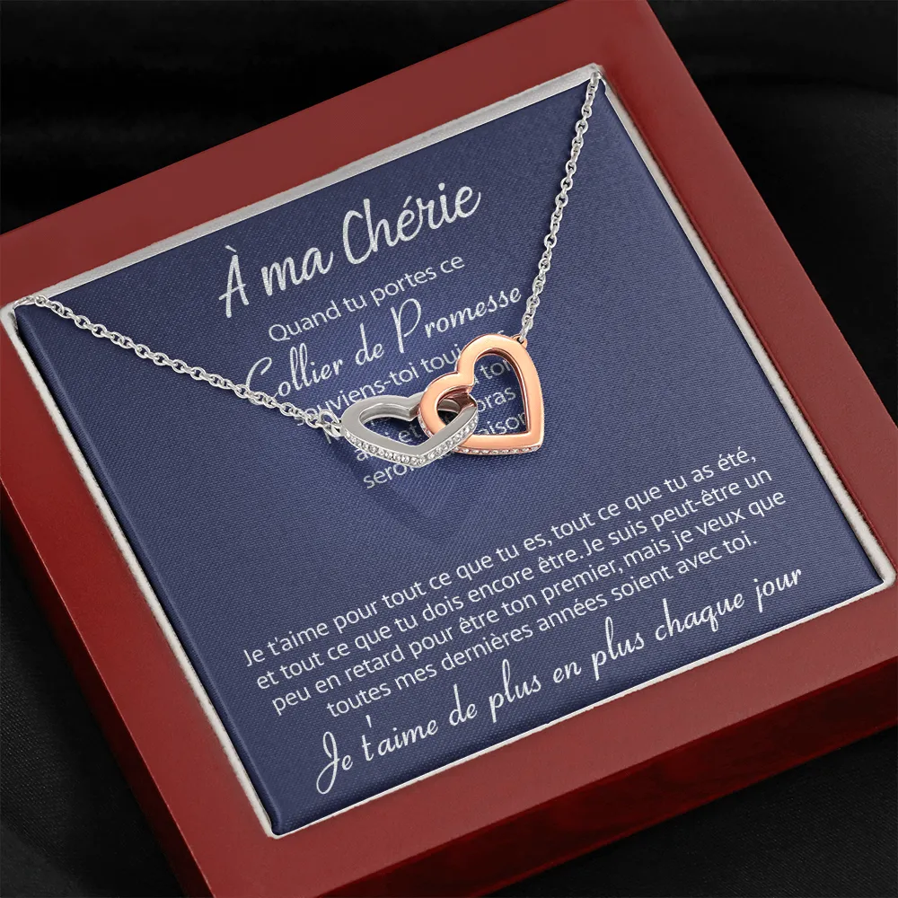 ETERNITY • Collier Déclaration d'amour Double Cœur