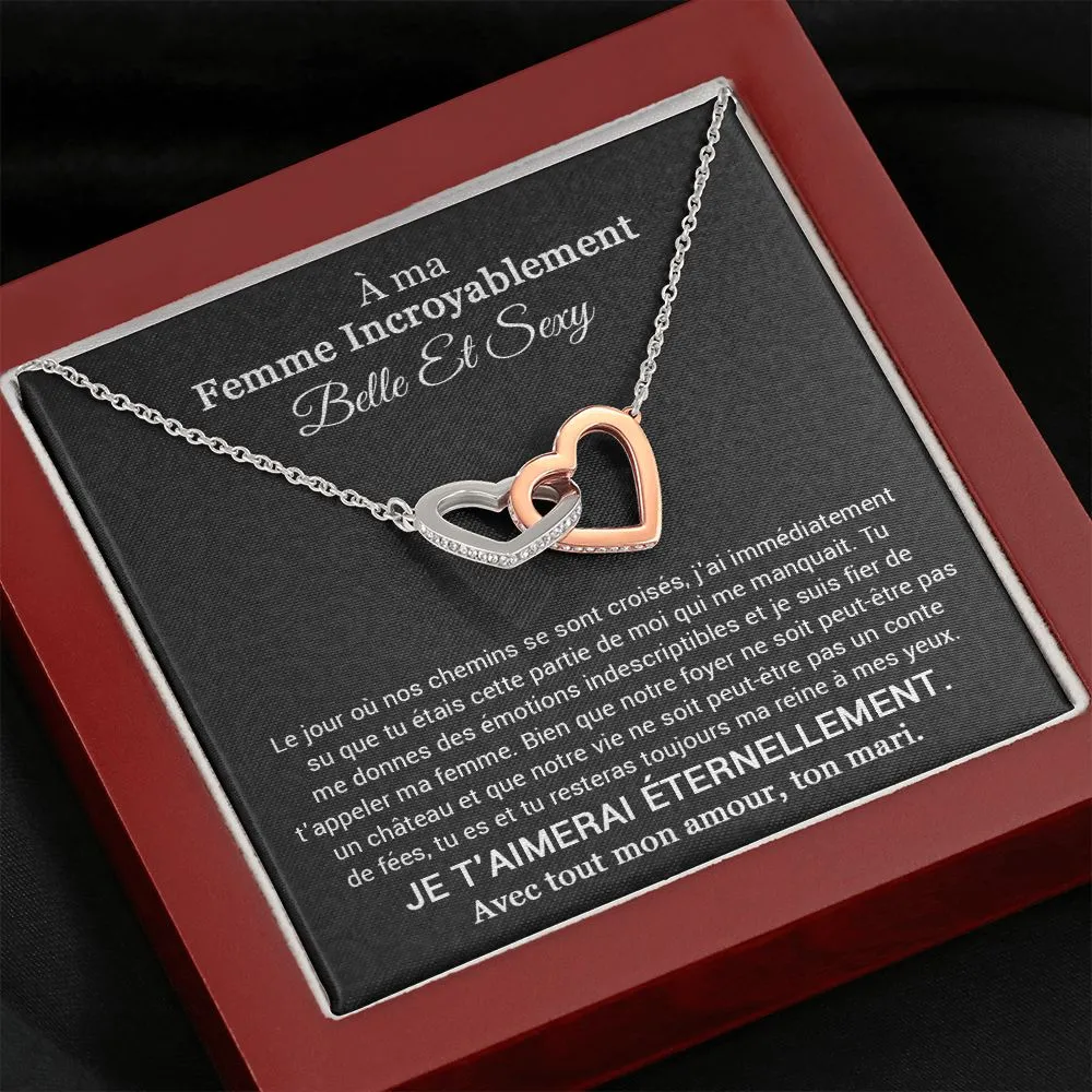 ETERNITY • Collier Déclaration d'amour Double Cœur