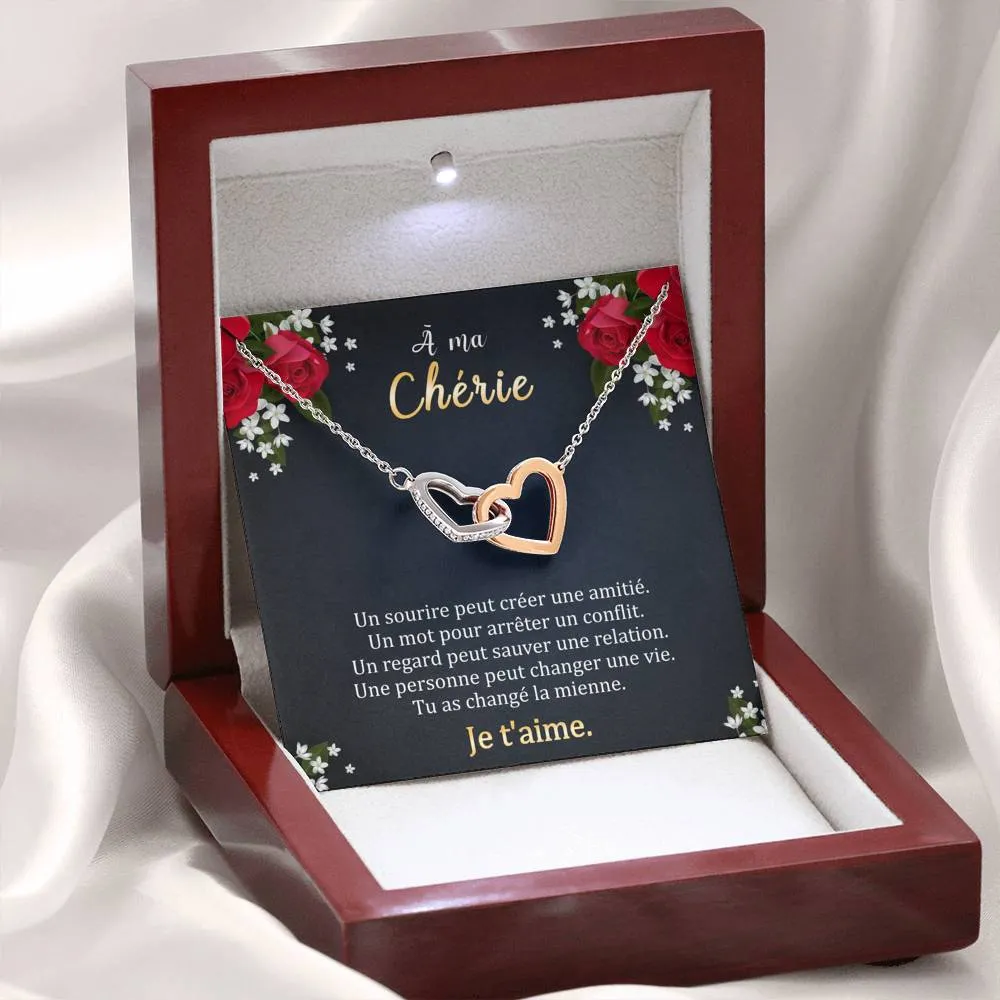 ETERNITY • Collier Déclaration d'amour Double Cœur