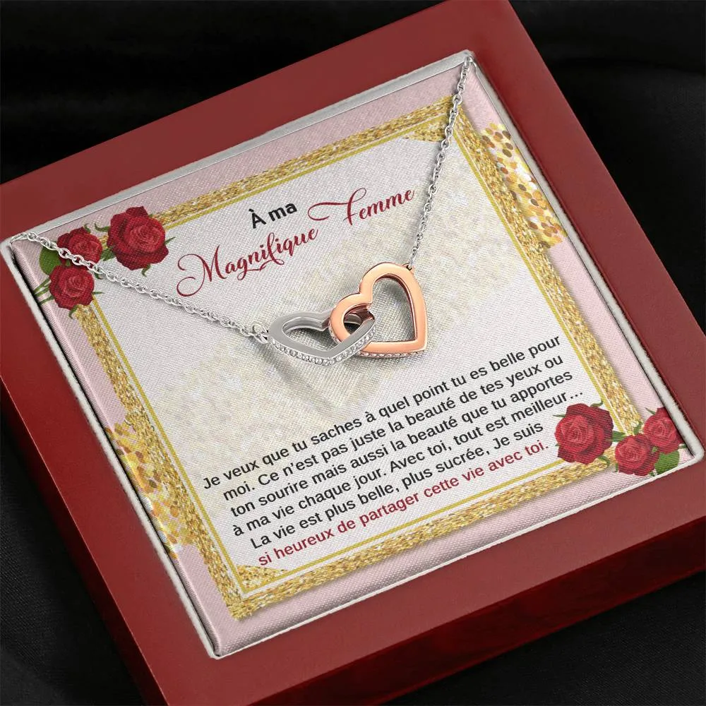 ETERNITY • Collier Déclaration d'amour Double Cœur