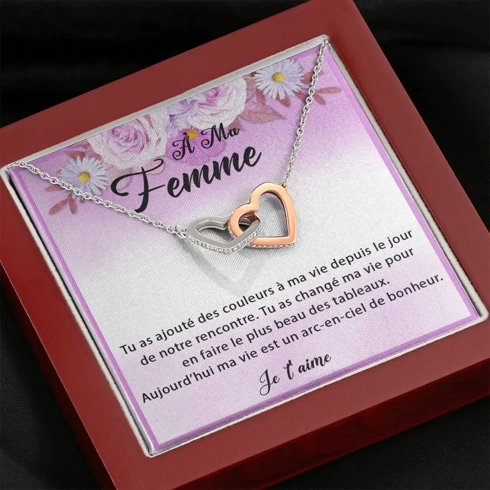ETERNITY • Collier Déclaration d'amour Double Cœur