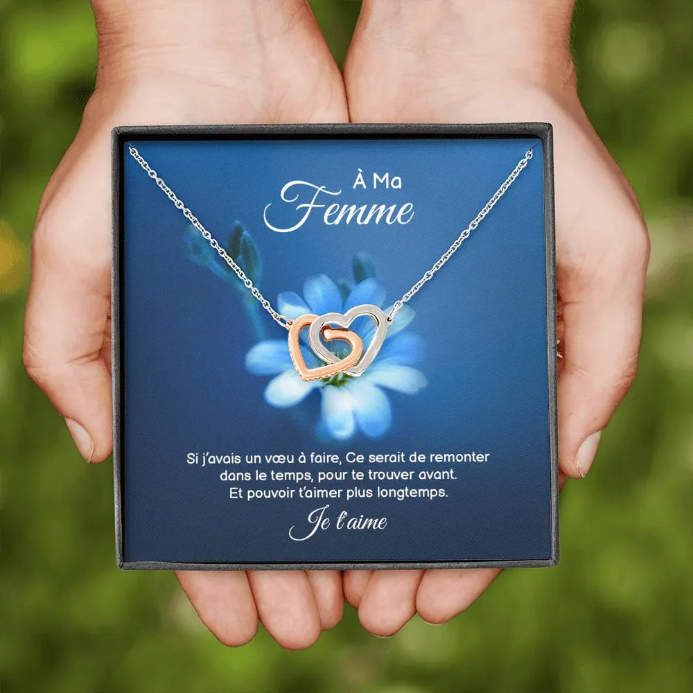 ETERNITY • Collier Déclaration d'amour Double Cœur