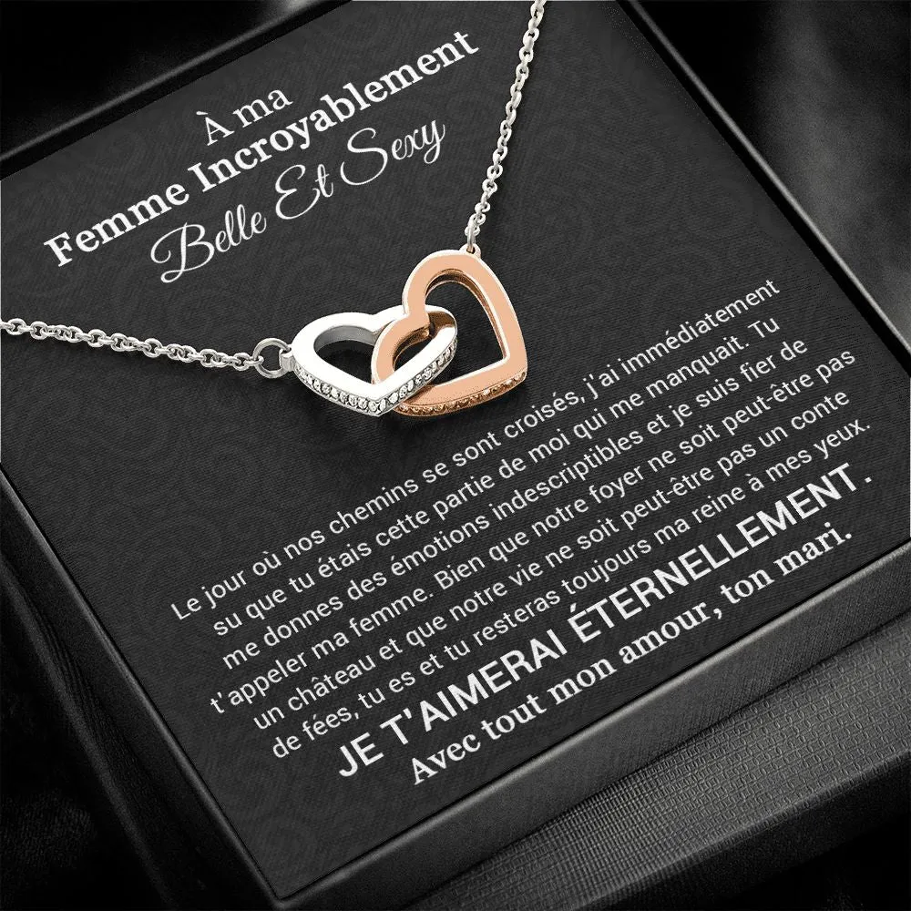 ETERNITY • Collier Déclaration d'amour Double Cœur