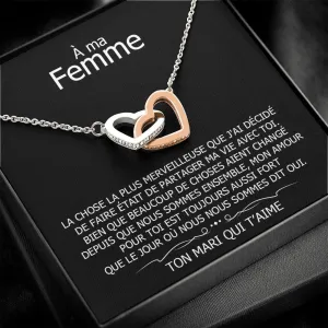 ETERNITY • Collier Déclaration d'amour Double Cœur