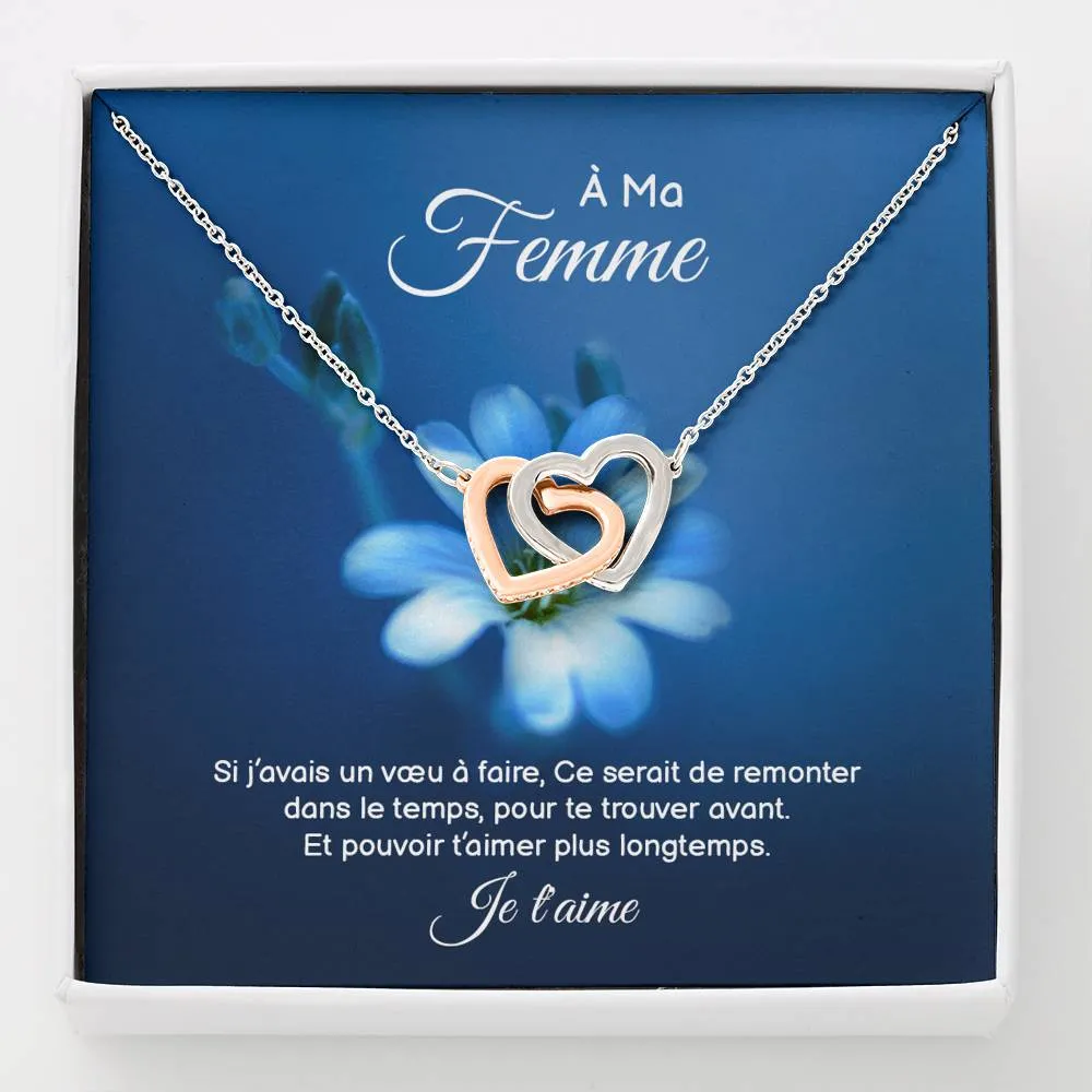 ETERNITY • Collier Déclaration d'amour Double Cœur