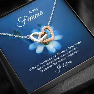 ETERNITY • Collier Déclaration d'amour Double Cœur