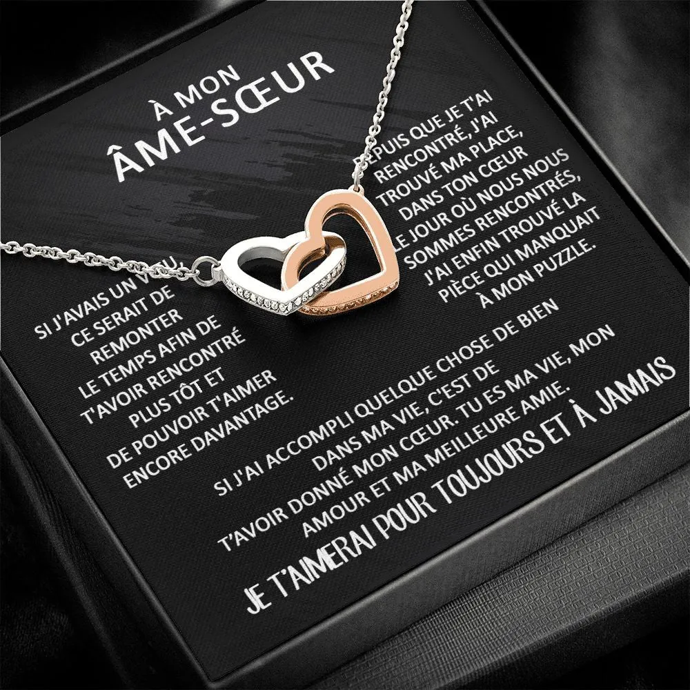 ETERNITY • Collier Déclaration d'amour Double Cœur