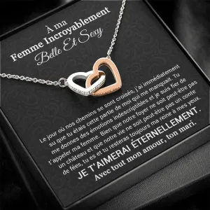 ETERNITY • Collier Déclaration d'amour Double Cœur