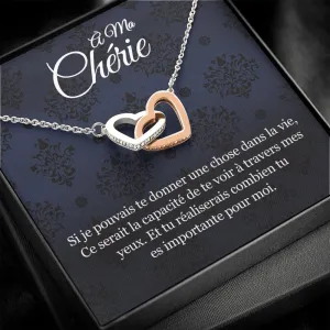 ETERNITY • Collier Déclaration d'amour Double Cœur