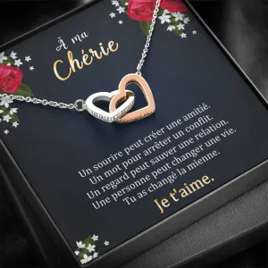 ETERNITY • Collier Déclaration d'amour Double Cœur