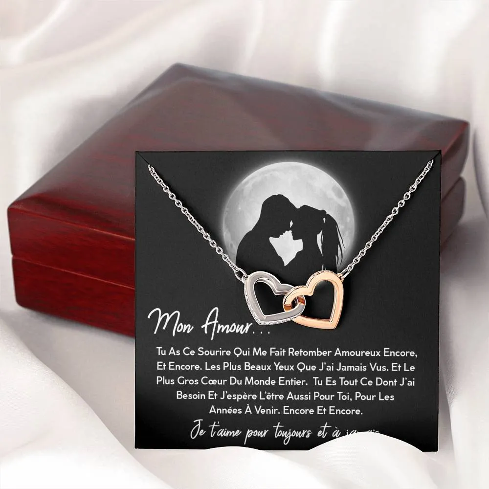 ETERNITY • Collier Déclaration d'amour Double Cœur