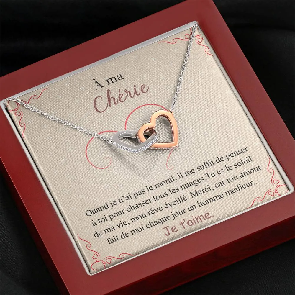 ETERNITY • Collier Déclaration d'amour Double Cœur