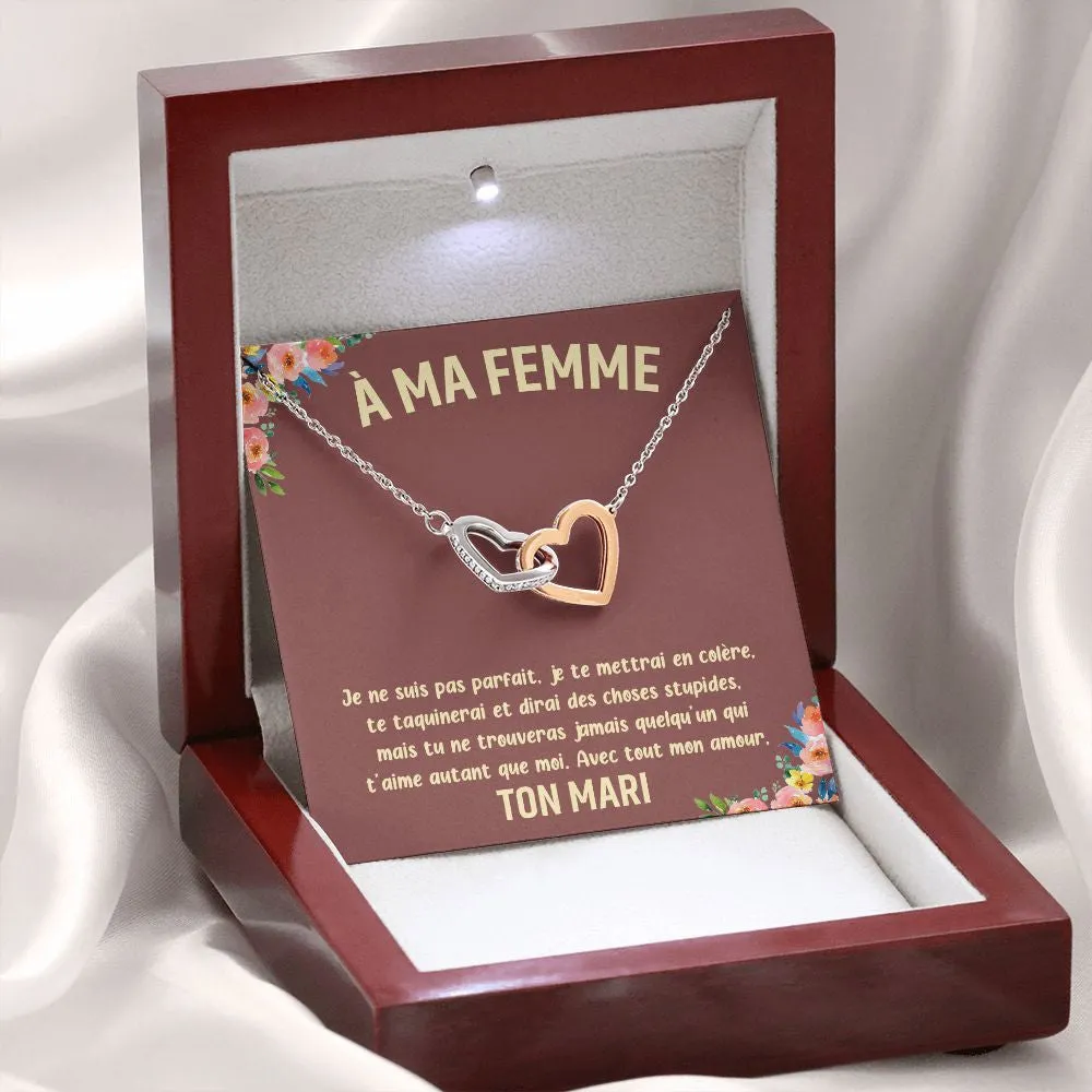 ETERNITY • Collier Déclaration d'amour Double Cœur