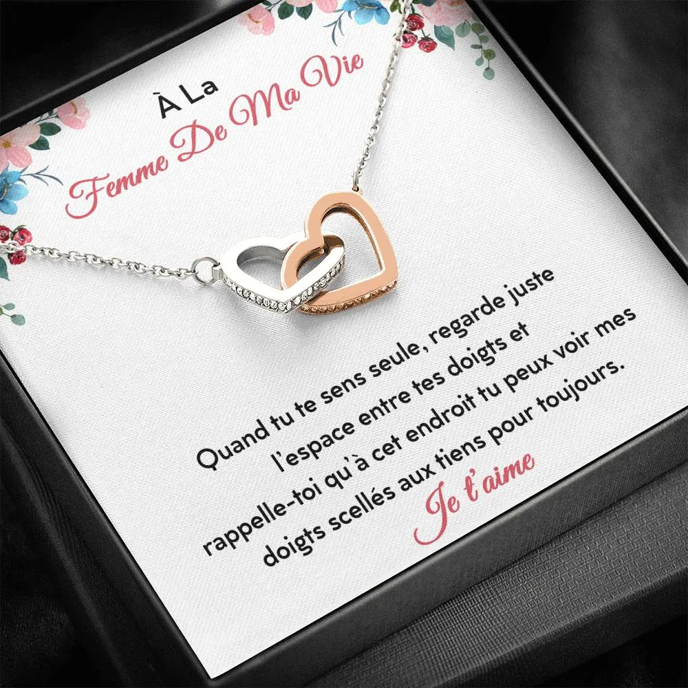ETERNITY • Collier Déclaration d'amour Double Cœur