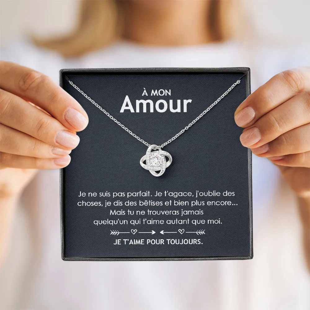 ETERNITY • Collier Déclaration d'amour Noeud d'Amour