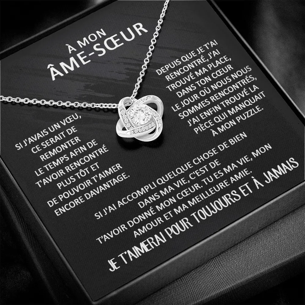 ETERNITY • Collier Déclaration d'amour Noeud d'Amour