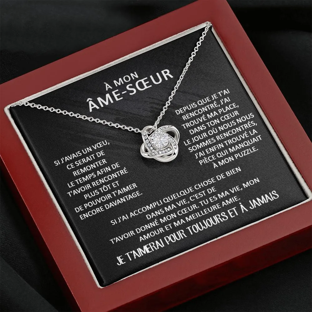 ETERNITY • Collier Déclaration d'amour Noeud d'Amour